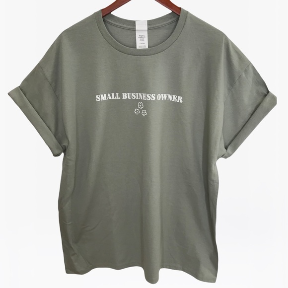 SMALL BUSINESS OWNER Unisex Adult 100% Cotton T-Shirts - Various - Picture 13 of 14